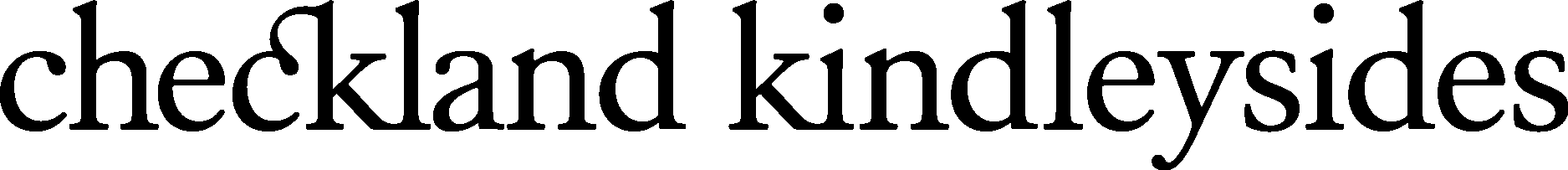 Checkland Kindleysides Logo Vector Logo